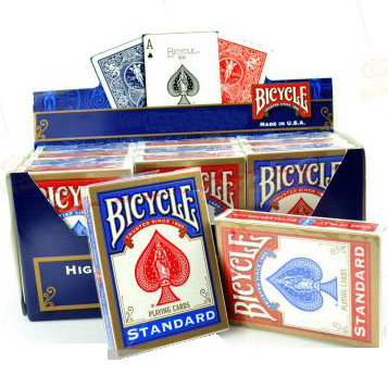 Bicycle  carte segnato
